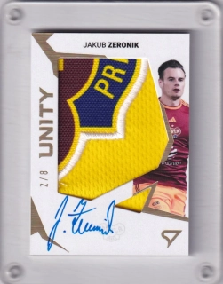 Jakub Zeronik  SportZoo Chance Liga 2024-25 Team Unity AUTO /8 č.TU-JZ