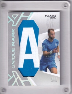 Matěj Pulkrab  SportZoo Chance Liga 2024-25 Unique Mark Letter "A" č.UM-MP