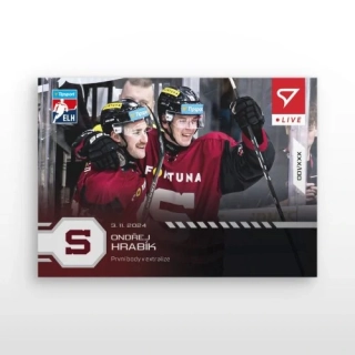 Ondřej Hrabík SportZoo Tipsport ELH 2024-25 Live xx/58 č.L-040