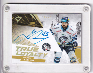 Marek Zachar SportZoo Tipsport 2024-25 I.série True Loyalty AUTO /25 č.TLS-MZ