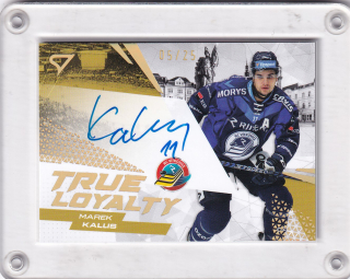 Marek Kalus SportZoo Tipsport 2024-25 I.série True Loyalty AUTO /25 č.TLS-MK