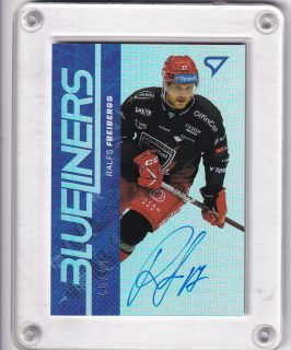 Ralfs Freibergs  SportZoo Tipsport 2024-25 I.série Blueliners Auto /49 č.BLS-RF