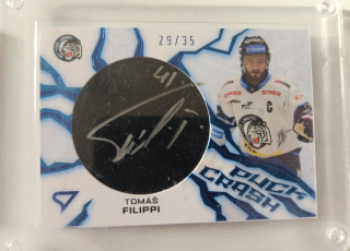 Tomáš Filippi  SportZoo Tipsport 2024-25 I.série Puck Crash /35 č.PC-TF