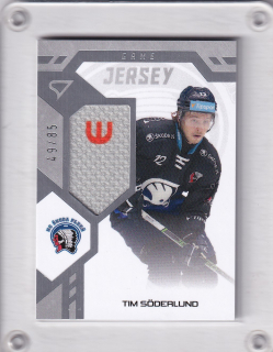 Tim Söderlund  SportZoo Tipsport 2024-25 I.série Game Jersey /85 č.GJ-TS