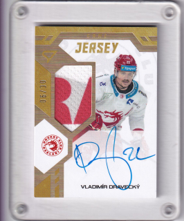 Vladimír Dravecký  SportZoo Tipsport 2024-25 I.série Game Jersey AUTO /30 č.GJS-VD