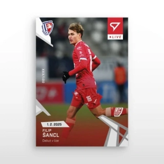 Filip Šancl SportZoo Chance 2024-25 Live xxx/ č.L-039