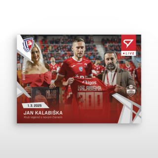 Jan Kalabiška SportZoo Chance 2024-25 Live xx/35 č.L-043