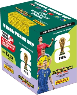 Box sběratelských fotbalových karet FIFA WORLD CUP 2026 - ADRENALYN - FINAL TEAMS SET