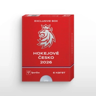 Sběratelské hokejové karty SportZoo Hokejové Česko 2026 Exclusive box PŘEDPRODEJ