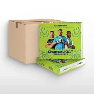 Sběratelské fotbalové karty SportZoo Chance Liga 2025/26 II. série – Blaster case   PŘEDPRODEJ