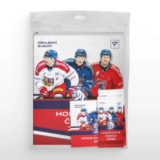 Sběratelské hokejové karty SportZoo Hokejové Česko 2026 Start pack PŘEDPRODEJ