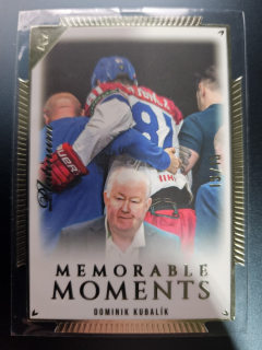 Kubalík Dominik LC Memorable Moments 2024 Platinum /15 č.11