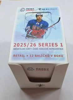 Box hokejových karet Real Cards 2026 I.série Double Retail