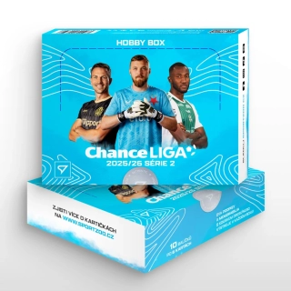 Sběratelské fotbalové karty SportZoo Chance Liga 2025/26 II. série – Hobby box PŘEDPRODEJ