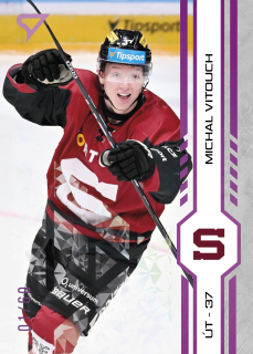 Michal Vitouch (oprava) SportZoo Play Off 2025 Purple Iceberg x/60 č.278