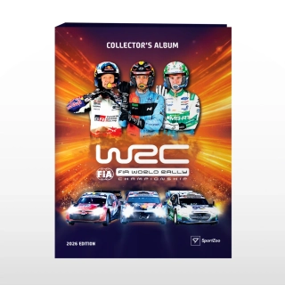 FIA WRC sběratelské kartičky SportZoo 2026 - Album