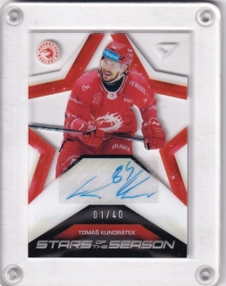 Tomáš Kundrátek  SportZoo Play Off 2025 Stars of the Season /40 č.SS-TK