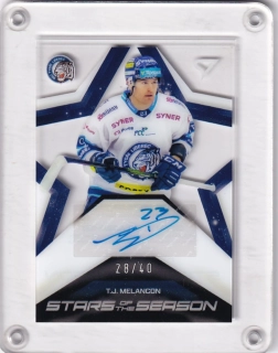 T.J. Melancon         SportZoo Play Off 2025 Stars of the Season /40 č.SS-TM