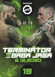 OKTAGON 19 Vémola vs Mikulášek  SportZoo MMA Oktagon 2024 Posters č.OP-05