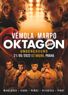OKTAGON Vémola vs. Marpo  SportZoo MMA Oktagon 2024 Posters č.OP-09