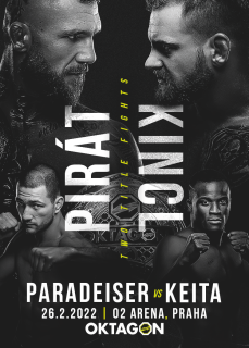 OKTAGON 31 Pirát vs Kincl  SportZoo MMA Oktagon 2024 Posters č.OP-10