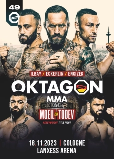 OKTAGON 49 Moeil vs Todev  SportZoo MMA Oktagon 2024 Posters č.OP-16