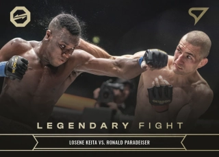 Losene Keita vs. Ronald Paradeiser  SportZoo MMA Oktagon 2024 Legendary Fight /99 č.LF-10