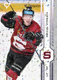 Michal Vitouch (oprava) SportZoo Play Off 2025 Puck Marks (fialová) č.278