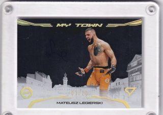 Mateusz Legierski SportZoo MMA Oktagon 2024 MMA DNA /20 AUTO č.MTS-ML