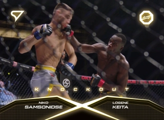 Niko Samsoniose vs Losene Keita- OKTAGON 46  SportZoo MMA Oktagon 2024 3D Knockout č.KO-15