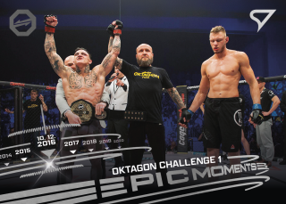 OKTAGON Challenge 1 - Gábor Boráros  SportZoo MMA Oktagon 2024 Epic Moments č.EM-01