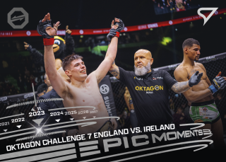 OKTAGON Challenge 7 England vs. Ireland - George Staines  SportZoo MMA Oktagon 2024 Epic Moments č.EM-17