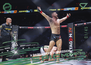 A rarely-seen submission - Louis Glismann  SportZoo MMA Oktagon 2024 Epic Moments /45 č.EM-11
