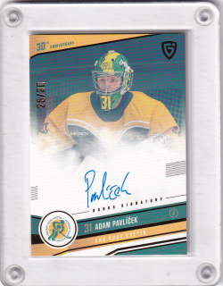Adam Pavlíček  Goal Cards Maxa Liga 2024-25 30 let od finále Signature /30 č.VSE30-13