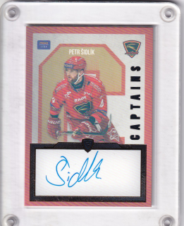 Petr Šidlík  Goal Cards Maxa Liga 2024-25 Captains Signature /30 č.C-03