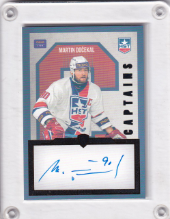 Martin Dočekal  Goal Cards Maxa Liga 2024-25 Captains Signature /30 č.C-05