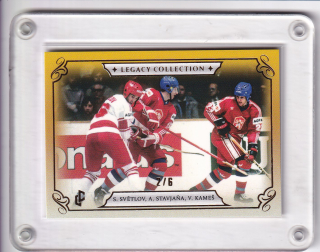 Sergej Světlov, Antonín Stavjaňa, Vladimír Kameš LC MS 1985 Gold /6 č.LC-33