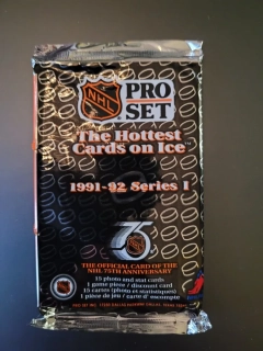 Balíček Pro-Set 1991-92 anglická verze