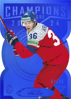  Jakub Krejčík SportZoo ČR Rep. 2025 Champions 2024 xx/25 BLUE č.GC-07