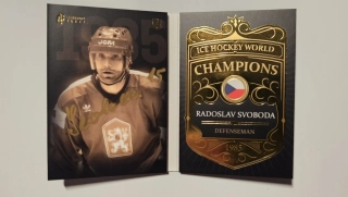 Svoboda Radoslav LC National Team 2005 II.série Booklet of Legacy Signature Gold /18 č.BOL-08