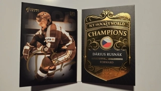 Rusnák Dárius  LC National Team 2005 II.série Booklet of Legacy Signature Gold /18 č.BOL-10