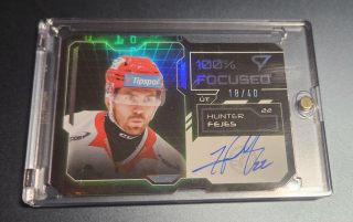 HUNTER FEJES  SportZoo Tipos 2025-26 II.série 100% Focused AUTO /40 č.FSS-HF