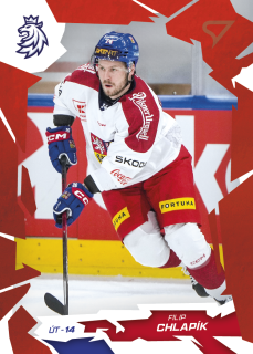 Filip Chlapík SportZoo Hokejové Česko 2026 Base Scarled Red č.31
