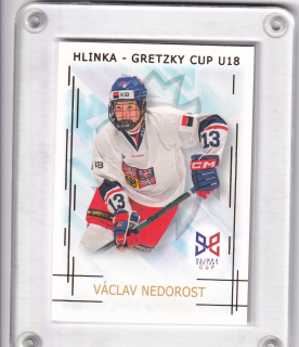 Nedorost Václav Real Cards 2025/26 Hlinka - Gretzky Cup U18 -Gold /50 č.HG-11
