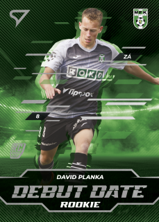 David Planka SportZoo Chance Liga 2024-25 II.série Debut date rookie č.DD-8