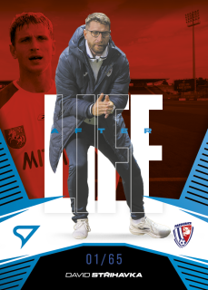 David Střihavka  SportZoo Chance Liga 2024-25 II.série Afterlife /65 Blue č.AL-13
