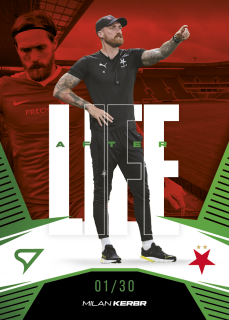 Milan Kerbr SportZoo Chance Liga 2024-25 II.série Afterlife /30 Green č.AL-02