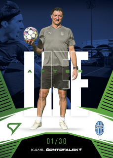 Kamil Čontofalský SportZoo Chance Liga 2024-25 II.série Afterlife /30 Green č.AL-06