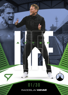 Radoslav Kováč SportZoo Chance Liga 2024-25 II.série Afterlife /30 Green č.AL-10