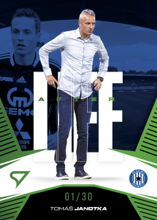 Tomáš Janotka SportZoo Chance Liga 2024-25 II.série Afterlife /30 Green č.AL-11